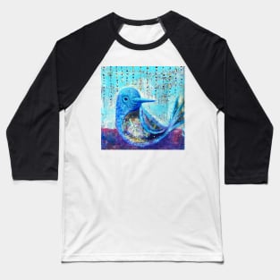 Bluebird of Happiness - Inner Power Painting by Magic with Mellie Baseball T-Shirt